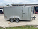 7x14 Enclosed V - Nose Trailer Silver with Ladder Racks (2) 3,500lb Axles Storage - SLE Equipment - 4
