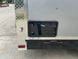 7x14 Enclosed V - Nose Trailer Silver with Ladder Racks (2) 3,500lb Axles Storage - SLE Equipment - 11