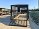 6.4x16 Straight Deck Utility Trailer 6ft Mesh Sides Roof (2) 3,500lb Axles - SLE Equipment - 4