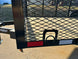 6.4x16 Straight Deck Utility Trailer 6ft Mesh Sides Roof (2) 3,500lb Axles - SLE Equipment - 10