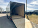 8.5x28 Black V-Nose Enclosed Trailer with Blackout Pkg (2) 7K Axles