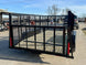 7x14 Powder Coated Dovetail Utility Trailer 4ft Mesh Sides (2) 3,500lb Axles - SLE Equipment - 6