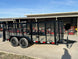 7x14 Powder Coated Dovetail Utility Trailer 4ft Mesh Sides (2) 3,500lb Axles - SLE Equipment - 9