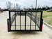 6.4'x20' with 2' Mesh Dovetail Utility Trailer (2) 3500lb Axles