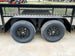 6.4'x20' with 2' Mesh Dovetail Utility Trailer (2) 3500lb Axles