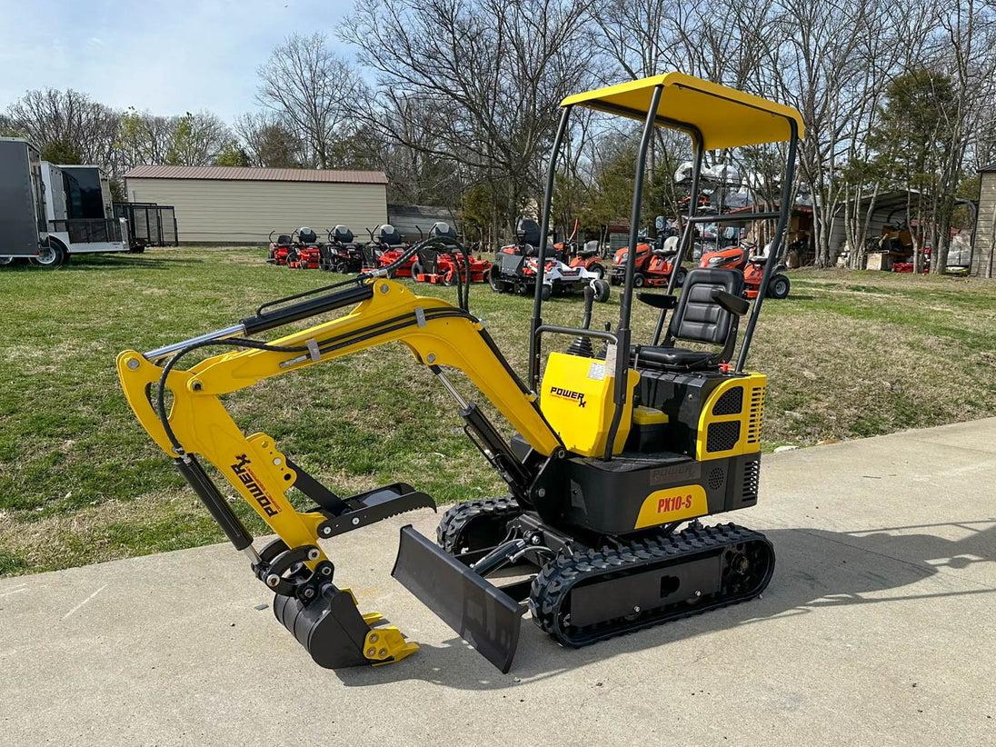 Power X Compact PX-10-S Mini Excavator 13.5HP Briggs