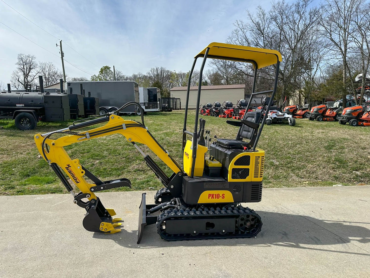 Power X Compact PX-10-S Mini Excavator 13.5HP Briggs