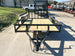 6.4'x12' Painted Dovetail Utility Trailer 3500lb Axle