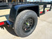 6.4'x12' Painted Dovetail Utility Trailer 3500lb Axle