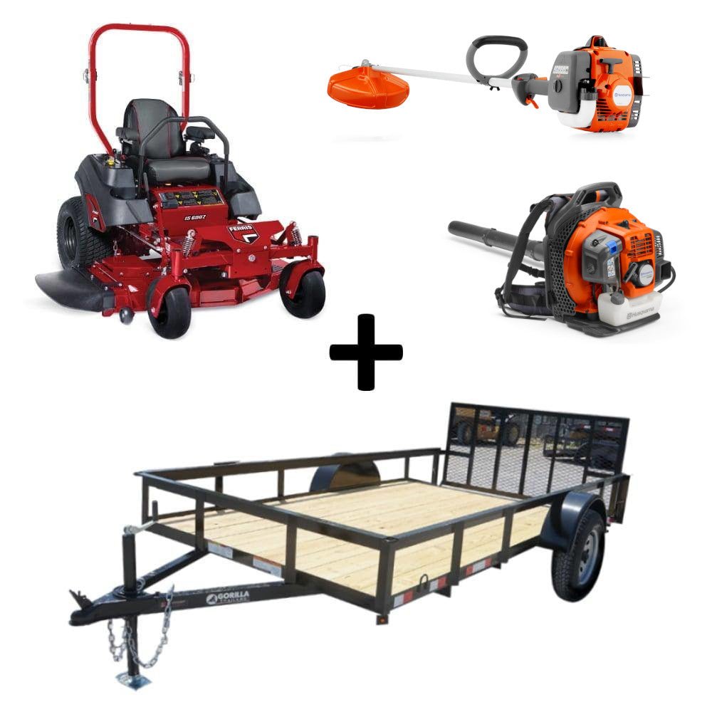 Ferris 5901908 IS600 48" Zero Turn Mower Utility Trailer Handheld Bundle - SLE Equipment - 1