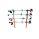 Jungle Jim's 4TR String Trimmer Rack Holds 4 for Utility / Enclosed Trailer - SLE Equipment - 2