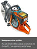 Husqvarna K770 Power Cutter 14" 73.5cc 5" Cutting Depth 22.4lbs.