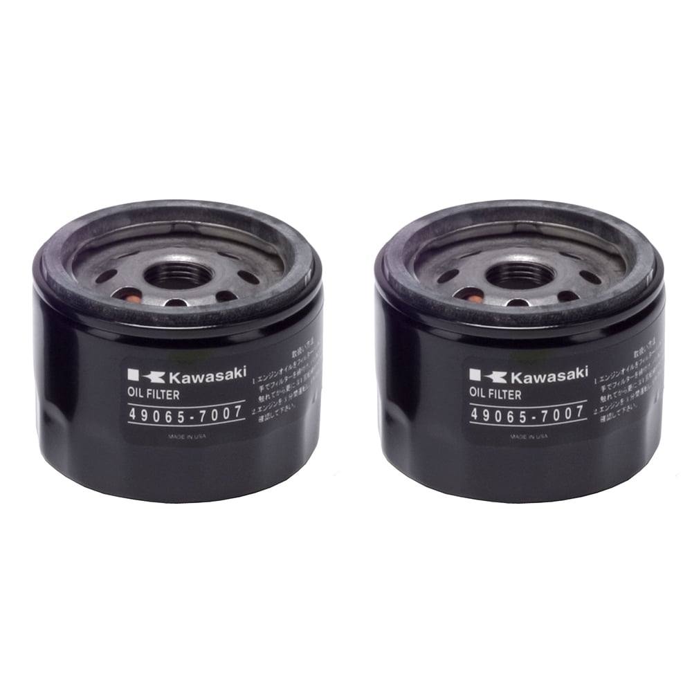 Kawasaki Genuine Part 490657007 FILTER-OIL Set of 2