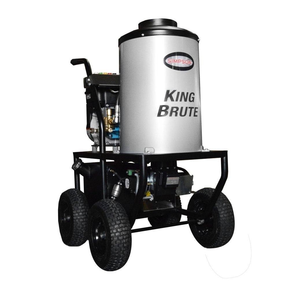 Simpson King Brute KB3028 Pressure Washer Vertical Hot Water