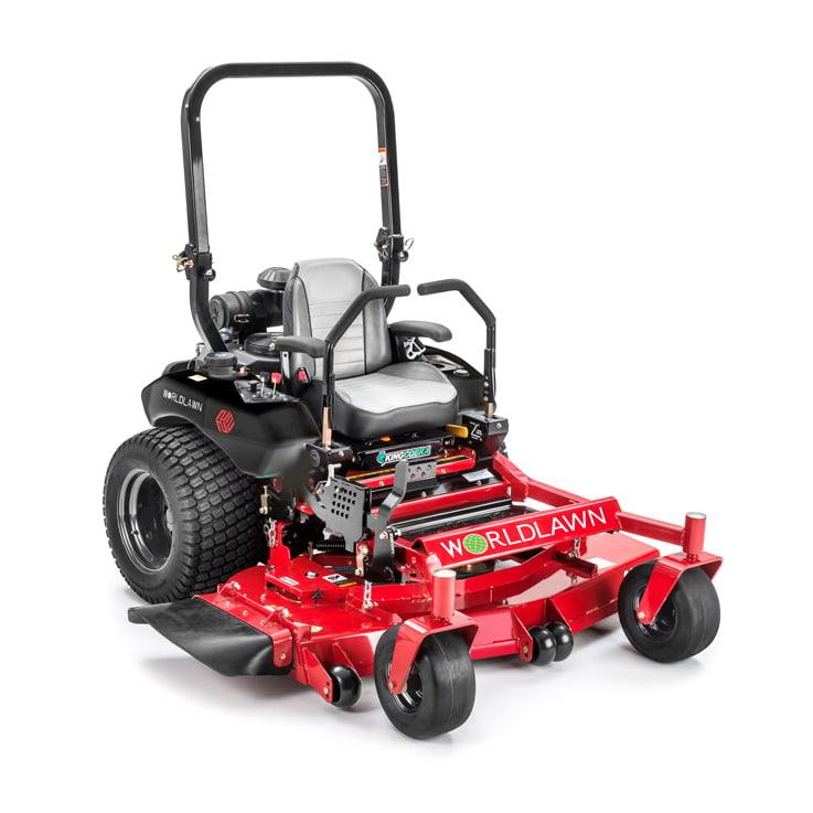 WorldLawn King Cobra Zero Turn Mower Front Right