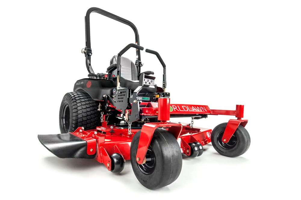 WorldLawn King Cobra Zero Turn Mower Front Right