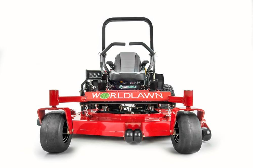 WorldLawn King Cobra Zero Turn Mower Front Right