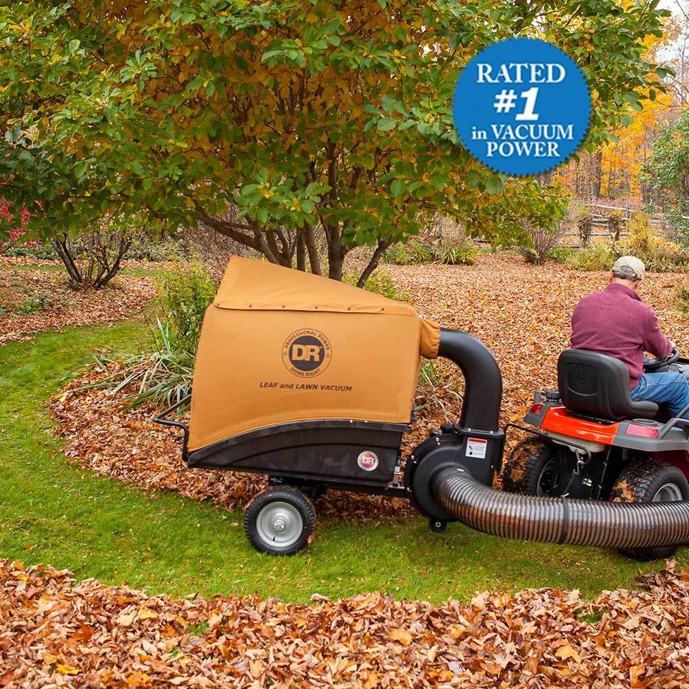 DR Power LL23009DEN Leaf and Lawn Vacuum 6.6 HP Elec Start