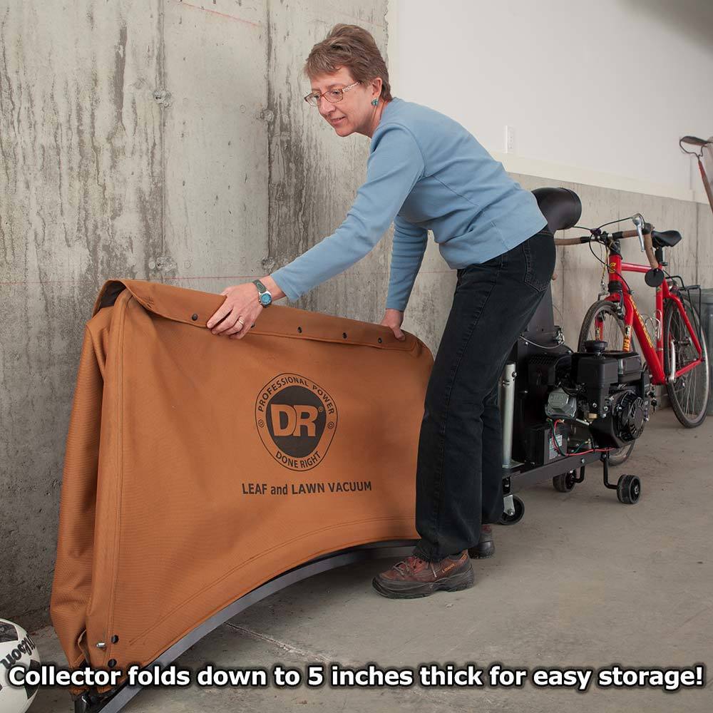 DR Power LL23009DEN Leaf and Lawn Vacuum 6.6 HP Elec Start