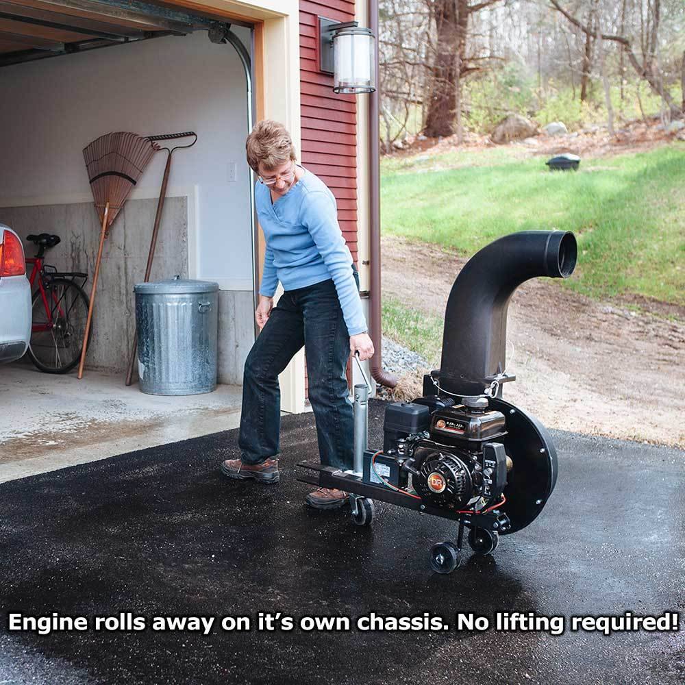 DR Power LL25013DMN 9.2 HP Leaf and Lawn Vacuum 43 CU.FT.