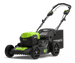 Greenworks LME457 Self Propelled 21" Lawn Mower 48/24V