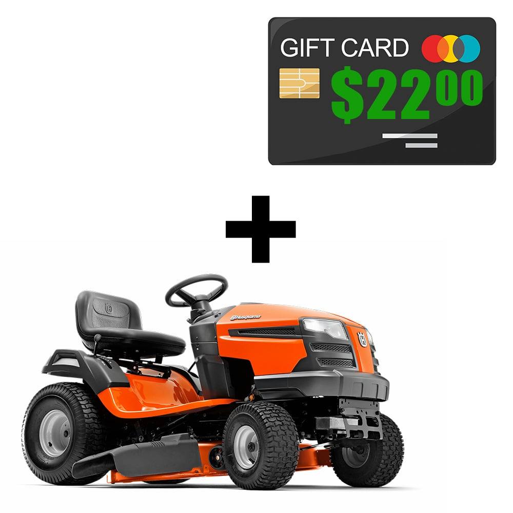 Husqvarna LTH1738 Lawn Riding Tractor with Gift Card