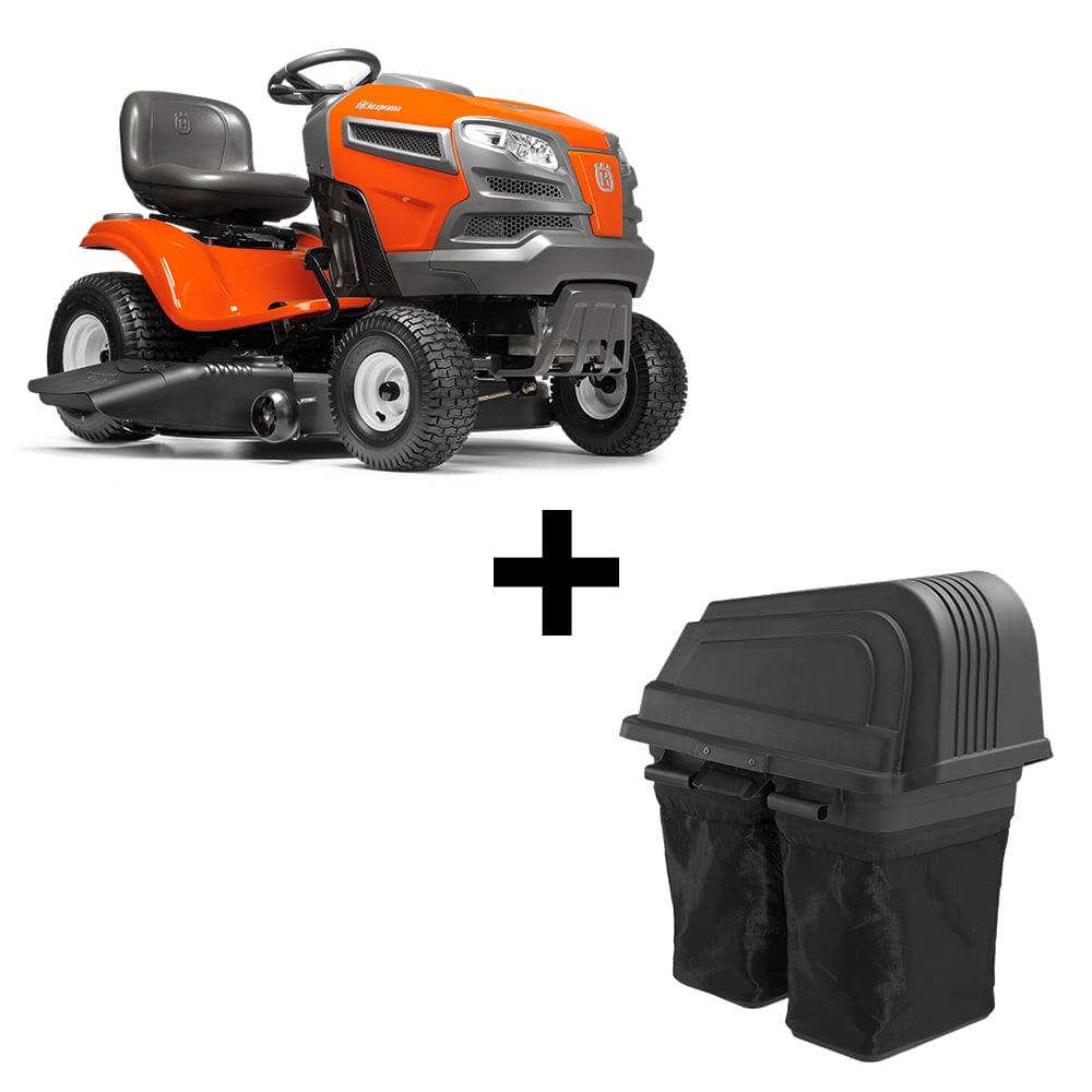 Husqvarna LTH1738 Lawn Riding Tractor with Bagger