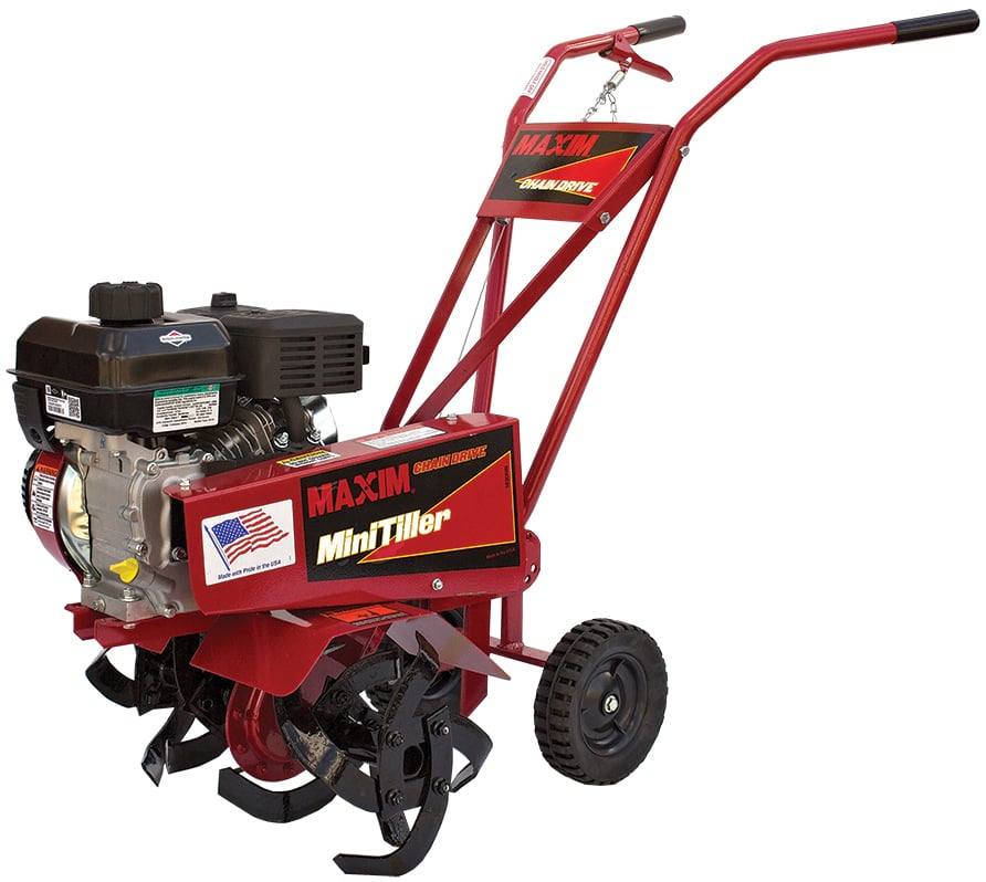 Maxim M30NB Mini Tiller 127cc Briggs Engine 150 RPM