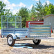 MMT5X7G-DUG 4.5'x7.5' Galvanized Utility Trailer�Drive-Up Gate�