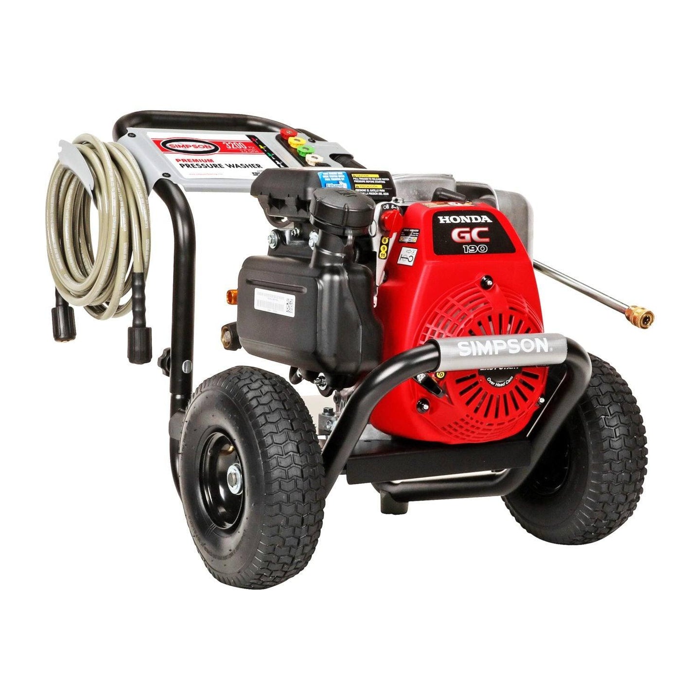 Simpson Megashot MS31025HT-S Pressure Washer Honda GC190 1
