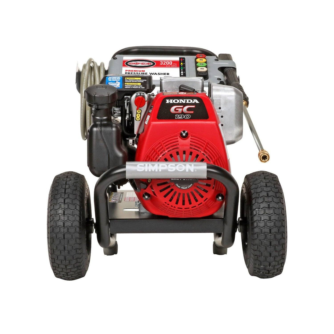 Simpson Megashot MS31025HT-S Pressure Washer Honda GC190 1