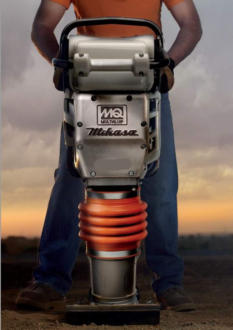 Multiquip MTX60SD Rammer 3060 lb 3.5 HP Subaru ER12 Engine
