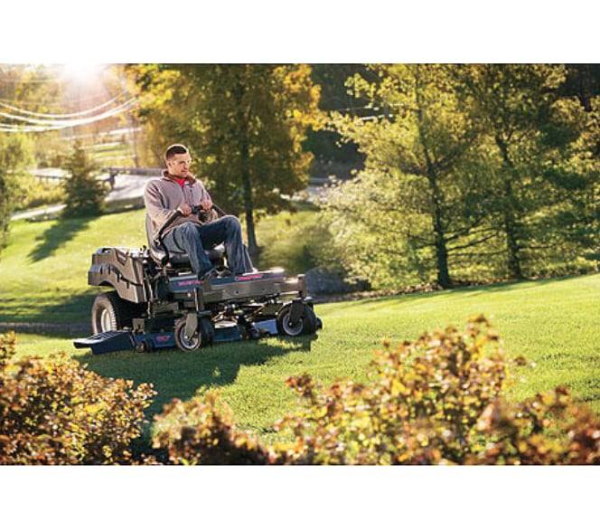 Troy-Bilt Mustang XP 50" Zero Turn Mower Front Left