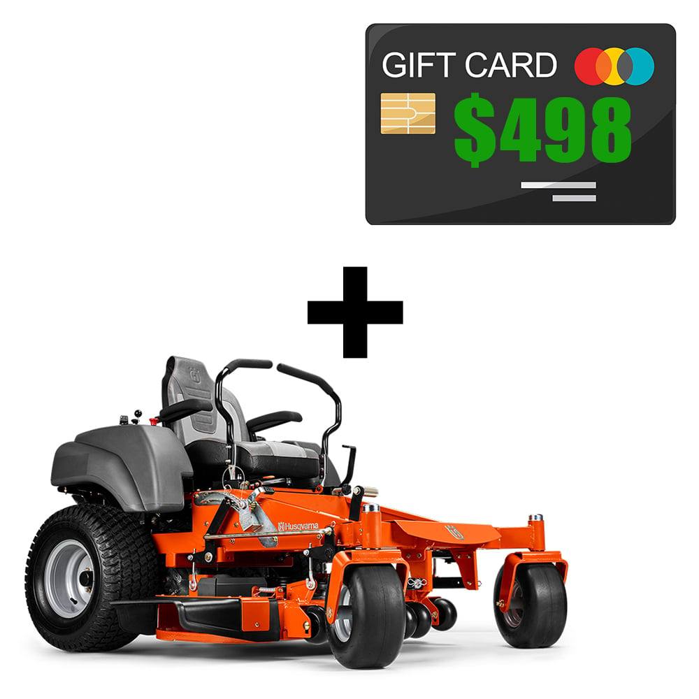 Husqvarna MZ48 Zero Turn Lawn Mower with Gift Card