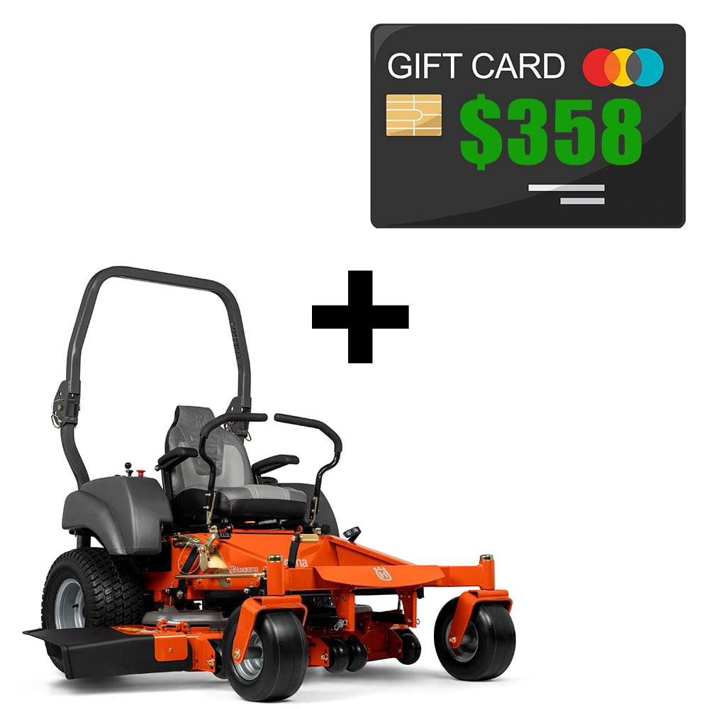 Husqvarna MZ54 24 HP Kawasaki With ROPS Zero Turn Lawn Mower plus Gift Card