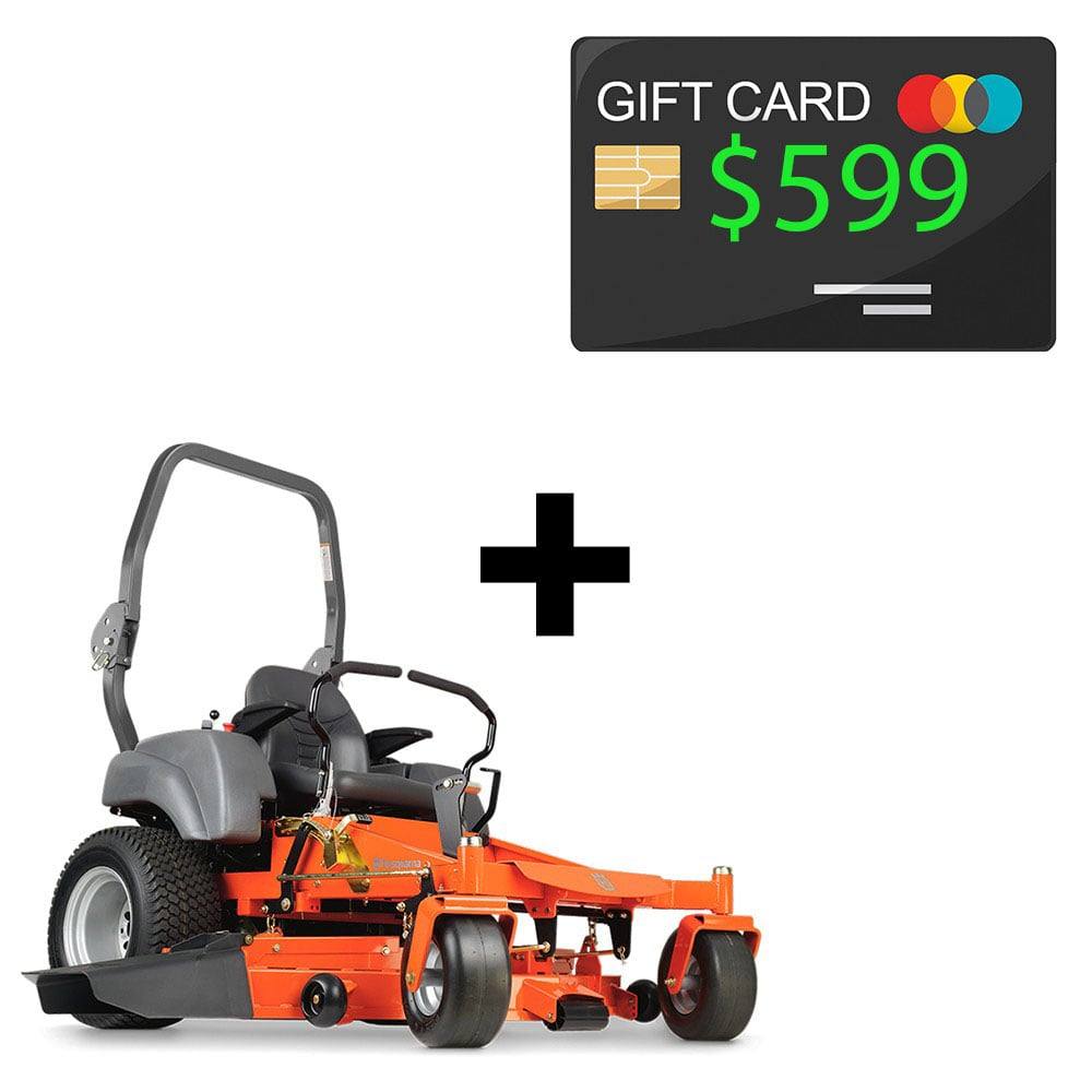 Husqvarna MZ61 Zero Turn Mower with Gift Card