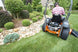 Husqvarna M-ZT 61 Zero Turn Lawn Mower 27 HP Kohler Confidant EFI front view