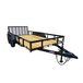 6.4x14 Dovetail Utility Trailer (2) 3500 Axles