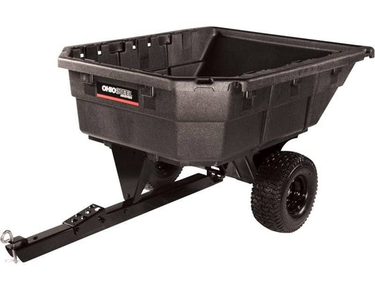 Ohio Steel 4048P-SD Poly Swivel Dump Cart - 12 cu. ft. 750 lb