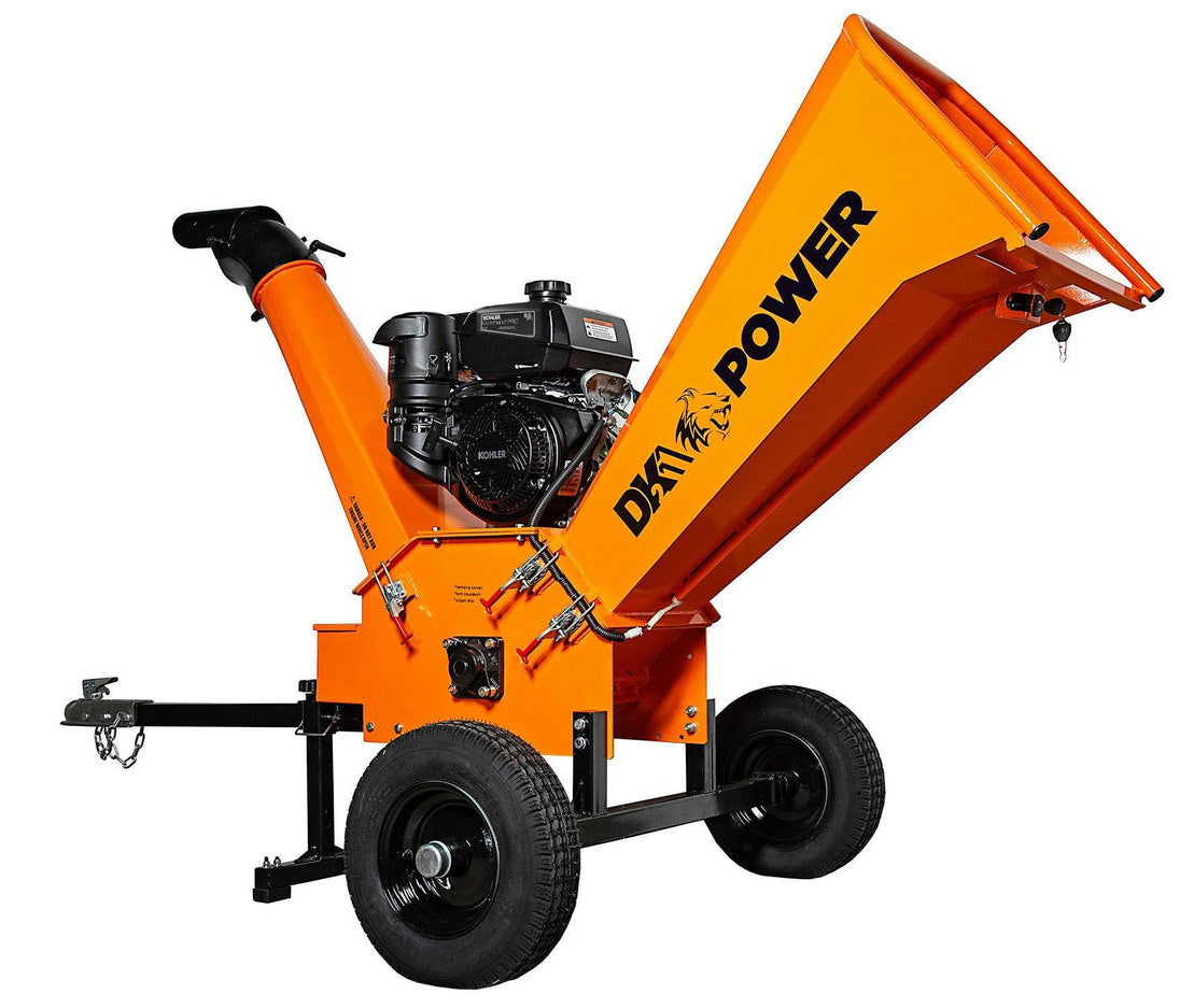 DK2 OPC504 Cyclonic Wood Chipper 9.5 HP Kohler Direct Drive