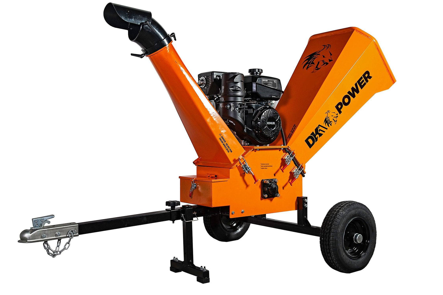 DK2 OPC504 Cyclonic Wood Chipper 9.5 HP Kohler Direct Drive