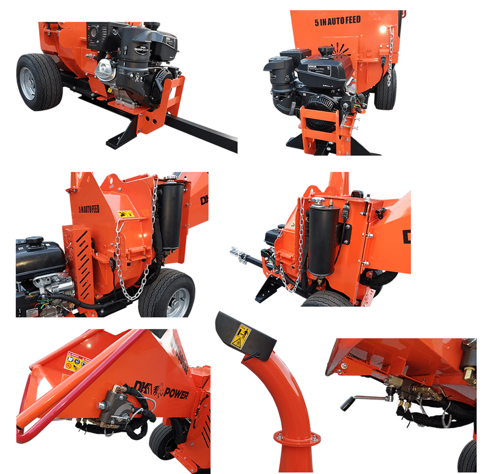 DK2 OPC505AE 5" Auto Feed Chipper Stock