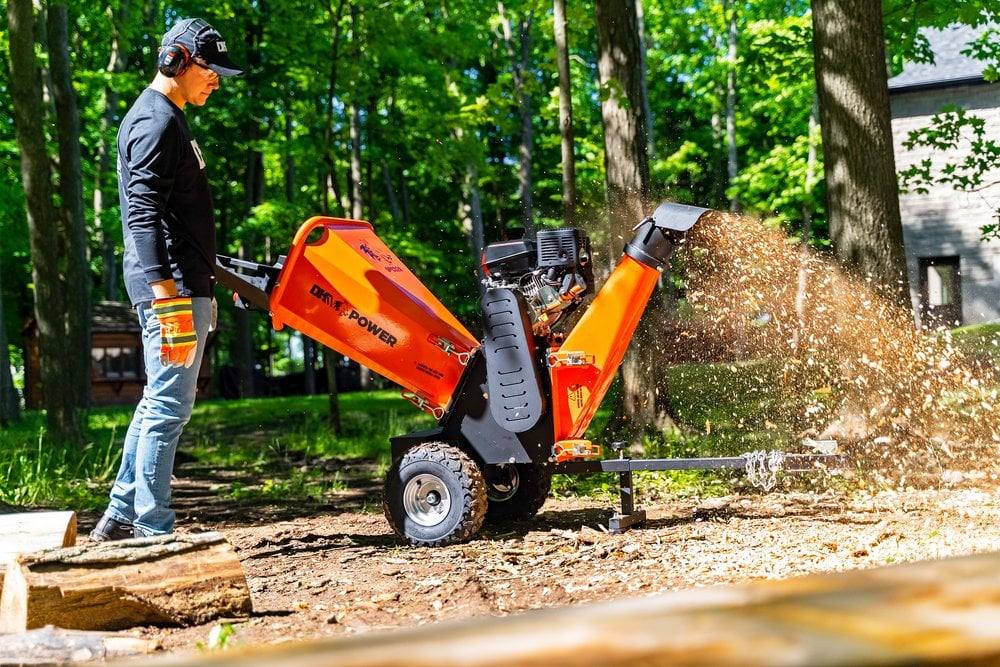 DK2 OPC525 5" Kinetic Drum Wood Chipper 9.5HP Kohler