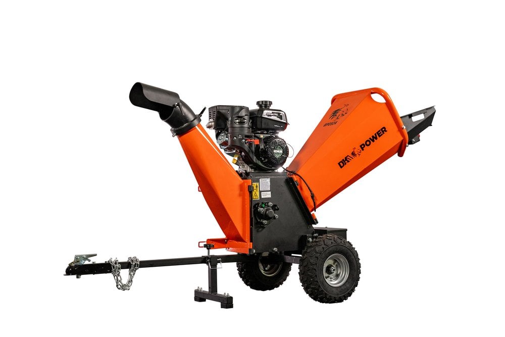 DK2 OPC524 4" Kinetic Drum Wood Chipper 7HP Kohler