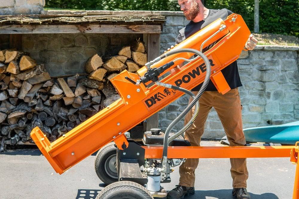 DK2 OPS232 32-Ton Horizontal/Vertical Hydraulic Log Splitter KOH