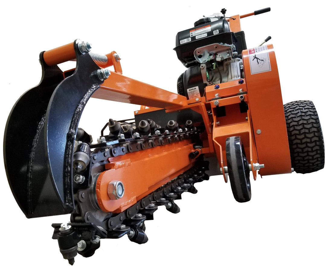 DK2 OPT124 Power Trencher 14 HP Kohler Command Pro