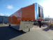 8.5' x 34' Orange Catering Event Concession Food Trailer