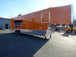 8.5' x 34' Orange Catering Event Concession Food Trailer