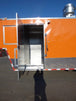 8.5' x 34' Orange Catering Event Concession Food Trailer