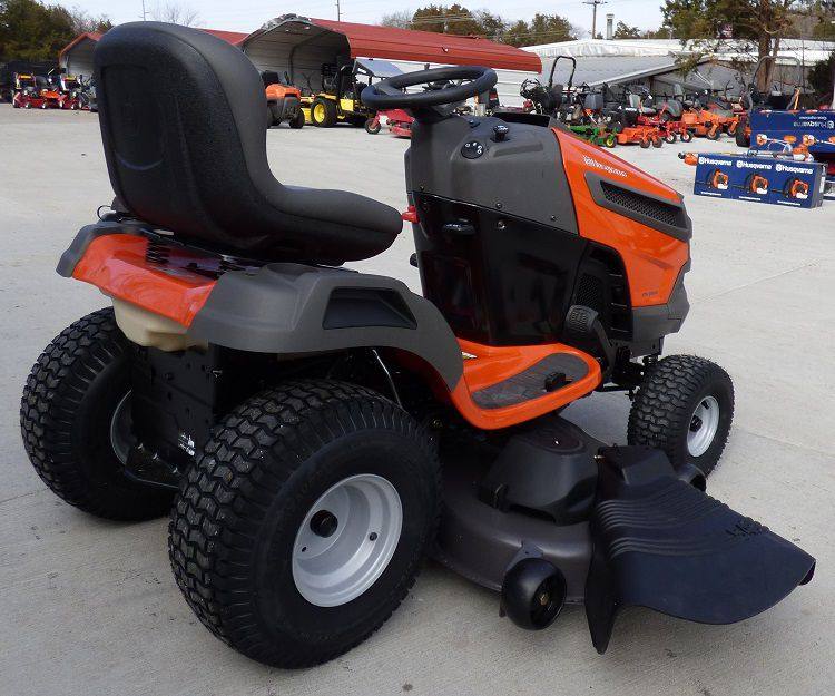 Husqvarna YTH24V54 Lawn Tractor with Dump Cart